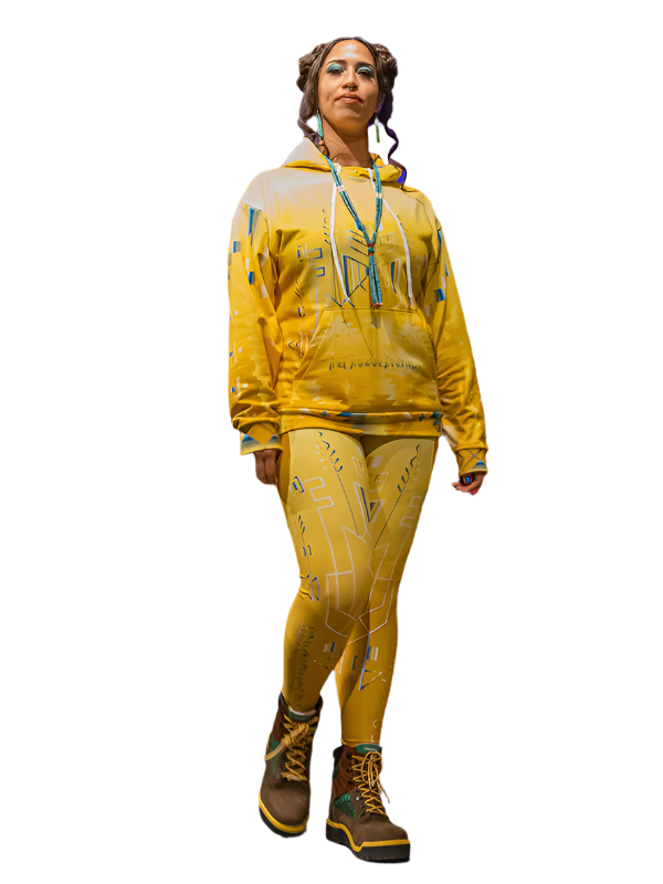 "Indigenous Geometry" Leggings w/ Pockets