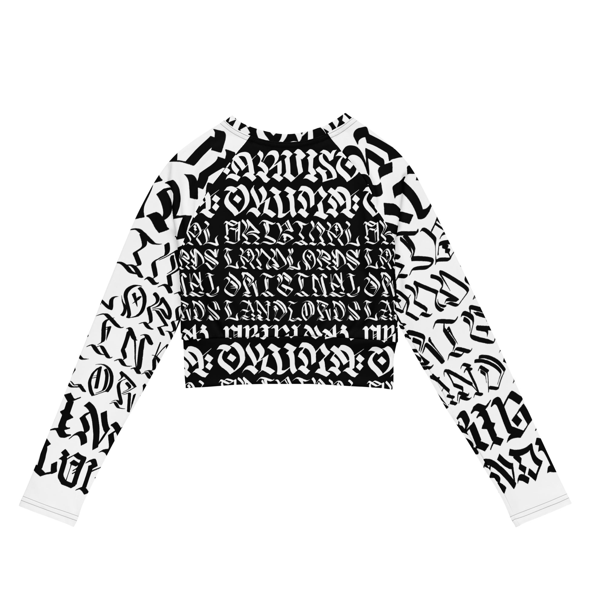 'ARVISOKUMA' long-sleeve crop top