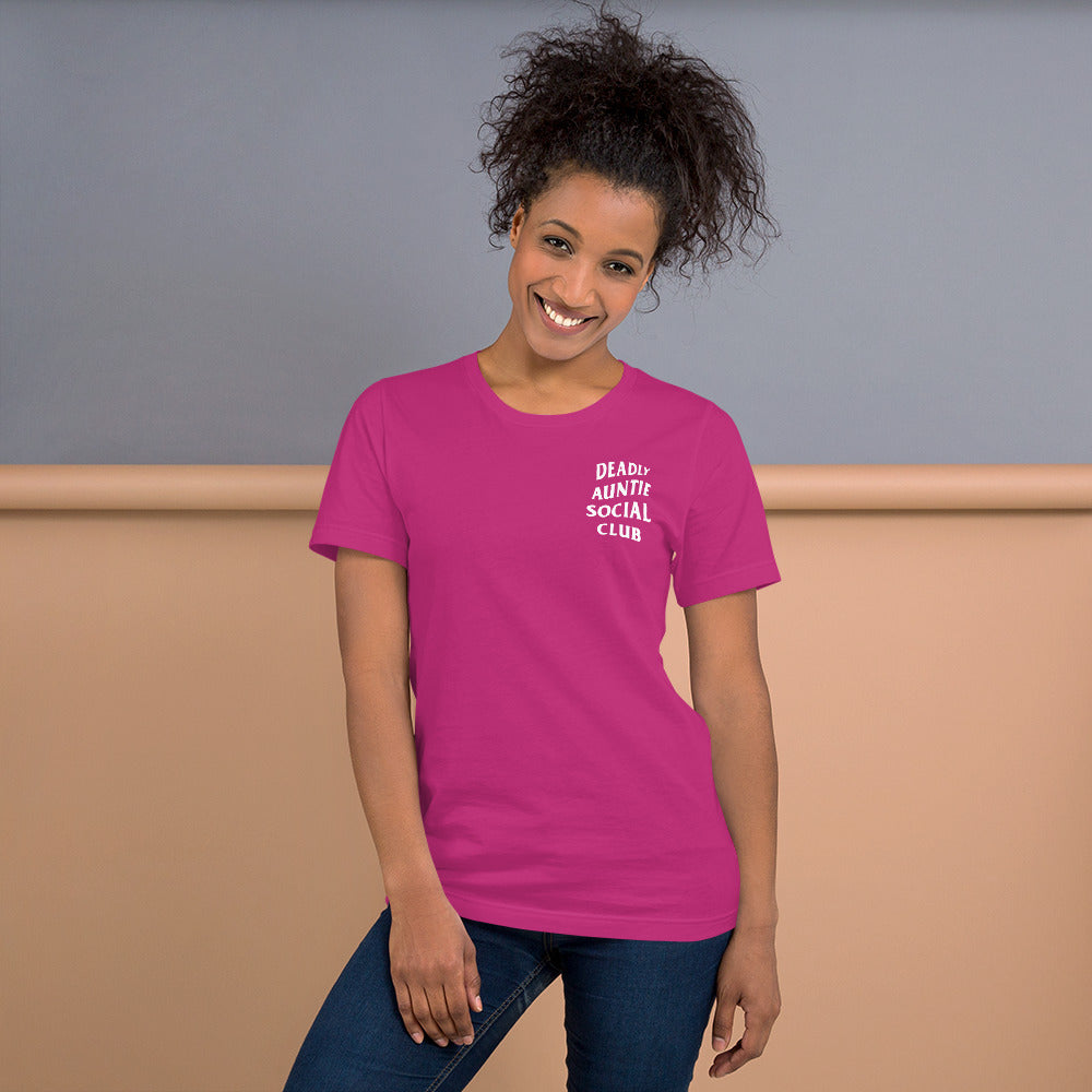 Deadly Auntie Social Club Tee