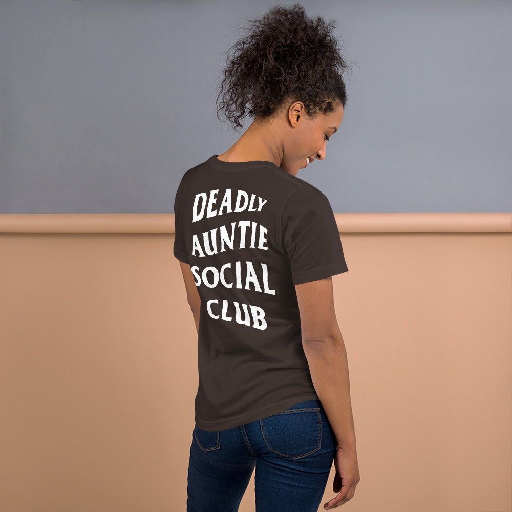 Deadly Auntie Social Club Tee