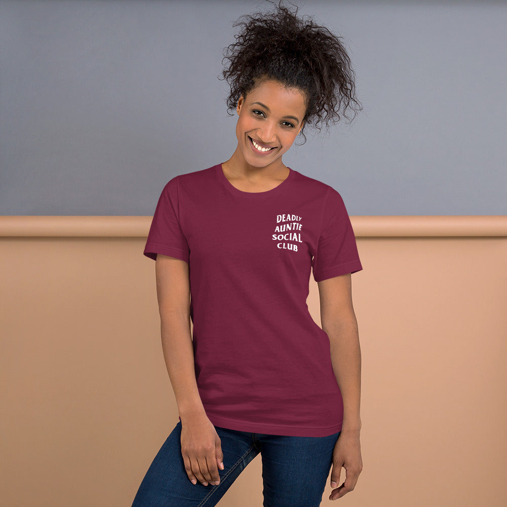 Deadly Auntie Social Club Tee