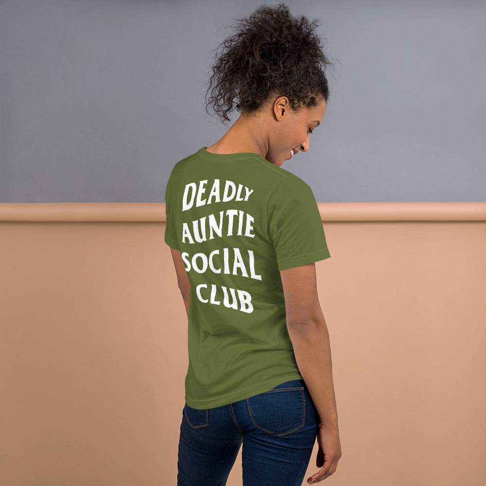 Deadly Auntie Social Club Tee