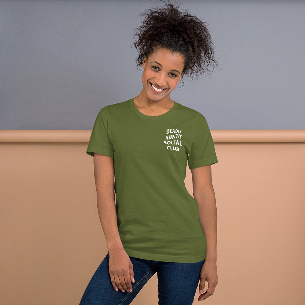 Deadly Auntie Social Club Tee